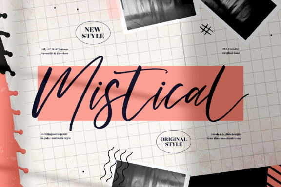 Mistical - FREE Handwritten Font