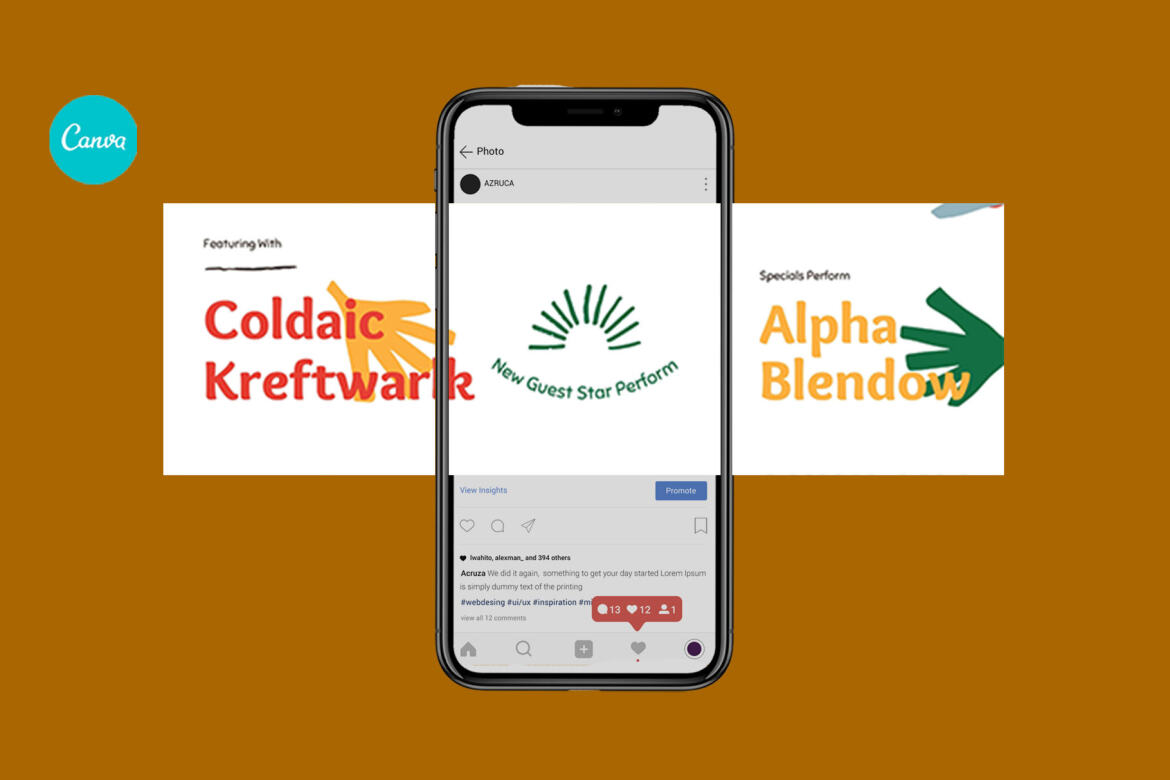 Music Fest Puzzle Instagram | Free CANVA Template - view 3