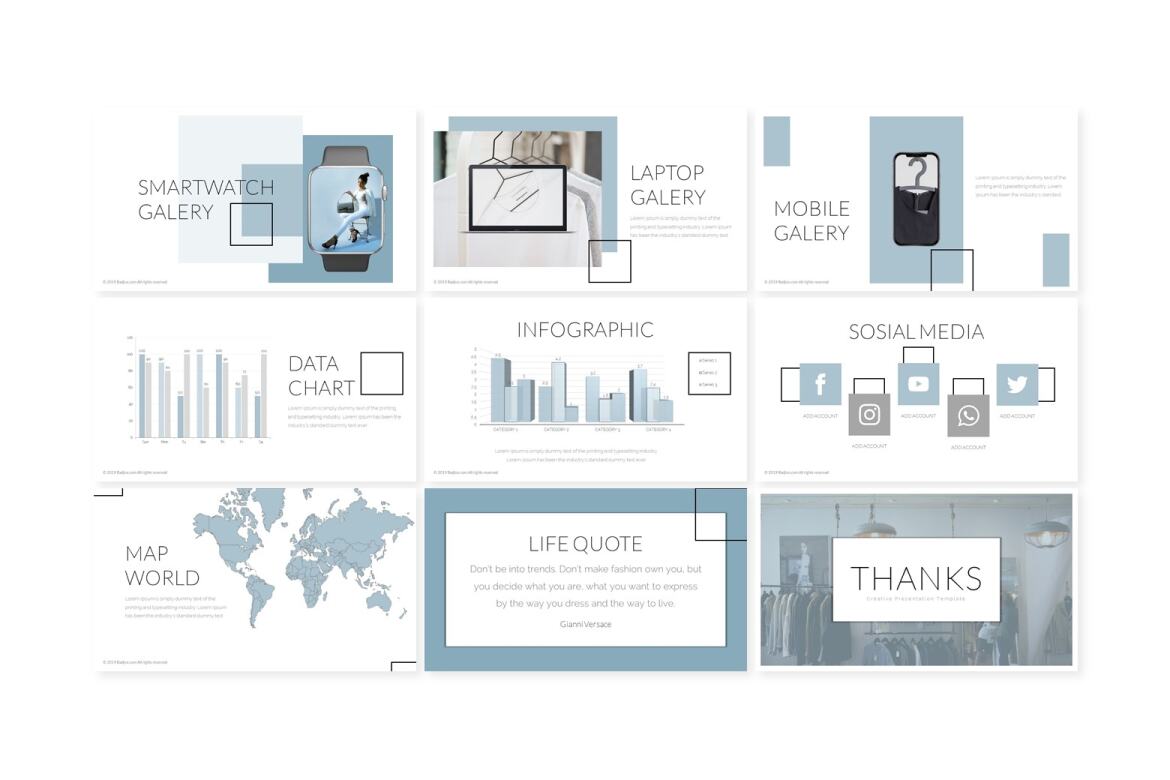 Badjoe - FREE PowerPoint Template - view 4