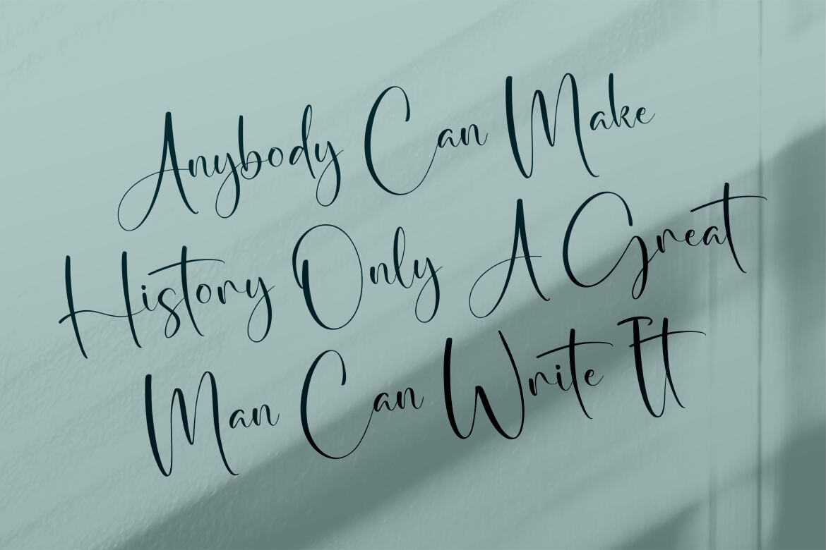 Winterland – FREE Script Font - view 10