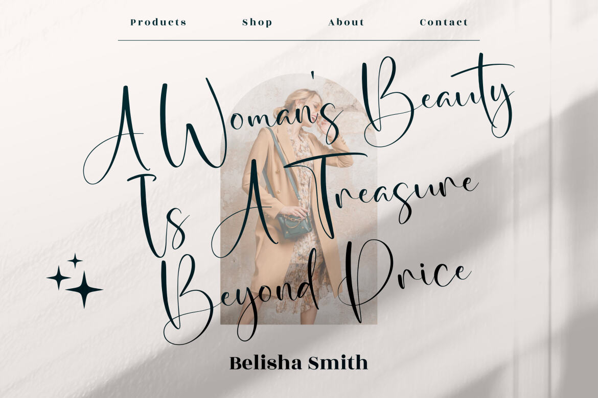 Winterland – FREE Script Font - view 7