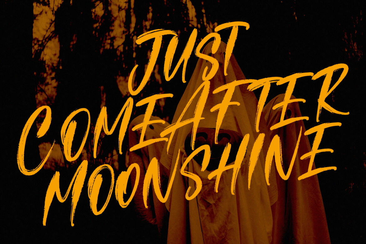 Aftercoma - FREE Brush Font - view 10