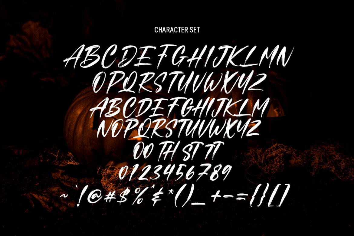 Aftercoma - FREE Brush Font - view 8