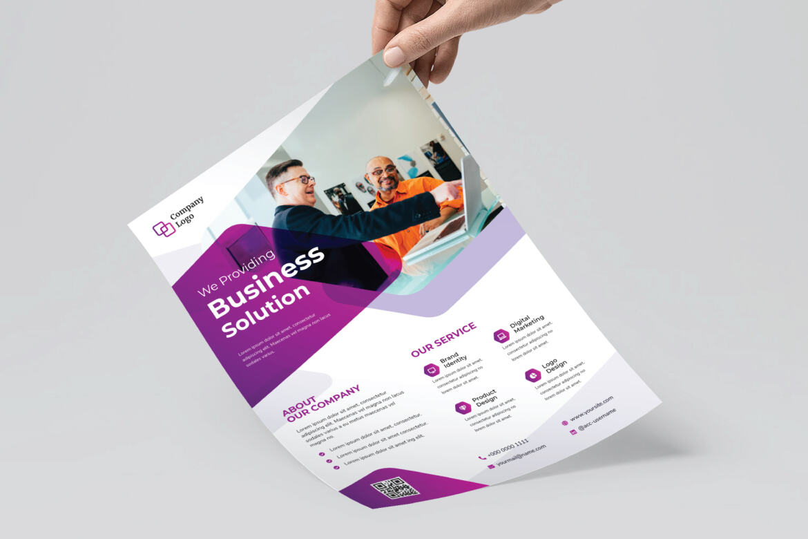 Branding Business - FREE Flyer Template alternate