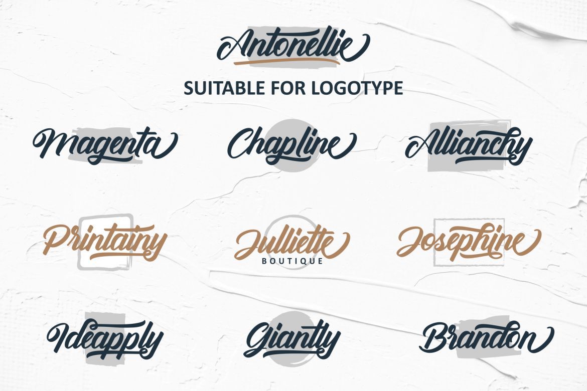 Antonellie Hand Lettered Script - view 3