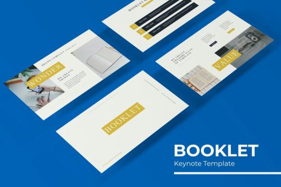 Booklet - FREE Keynote Template