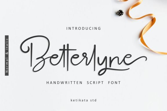 Betterlyne Handwritten Script