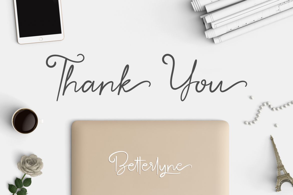 Betterlyne Handwritten Script - view 8