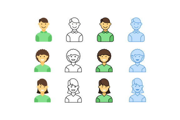 7 Avatars - FREE Icons