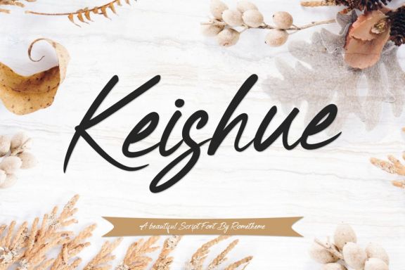 Keishue - Script Font