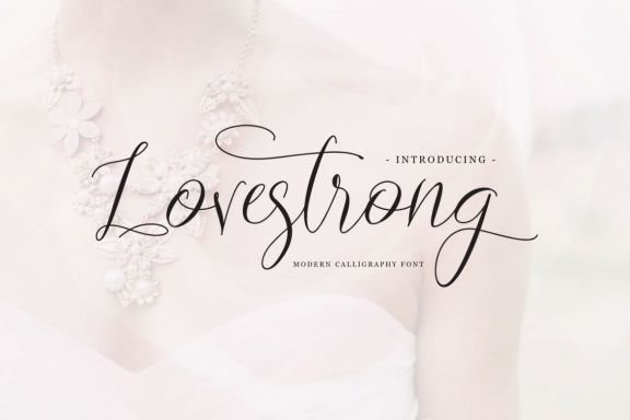 Lovestrong - Script Font