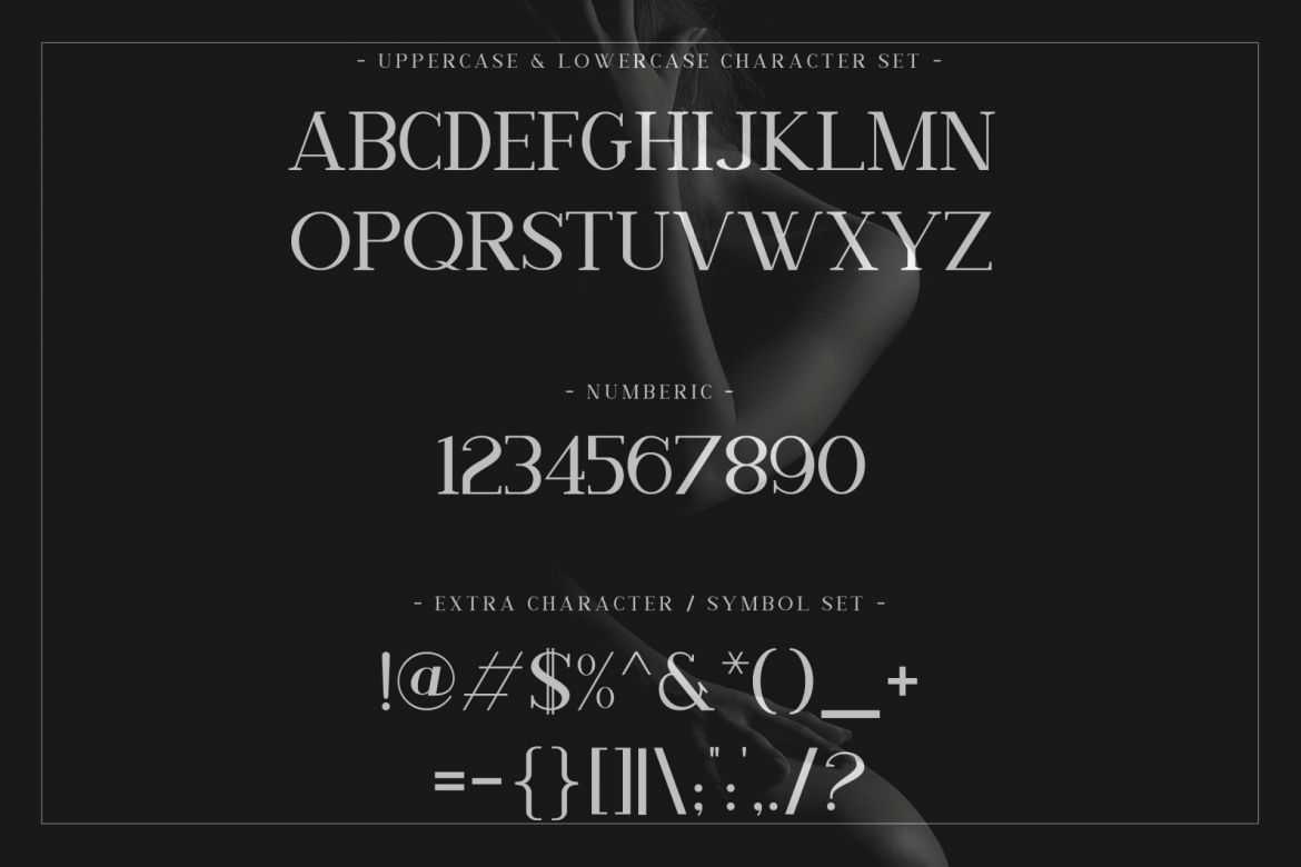 Nathanos - Serif Typeface alt