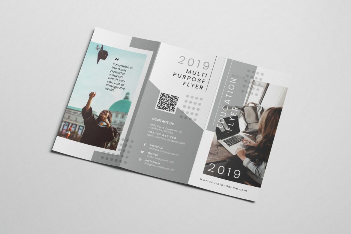 Creative Education AI and PSD Trifold Brochure - view 4