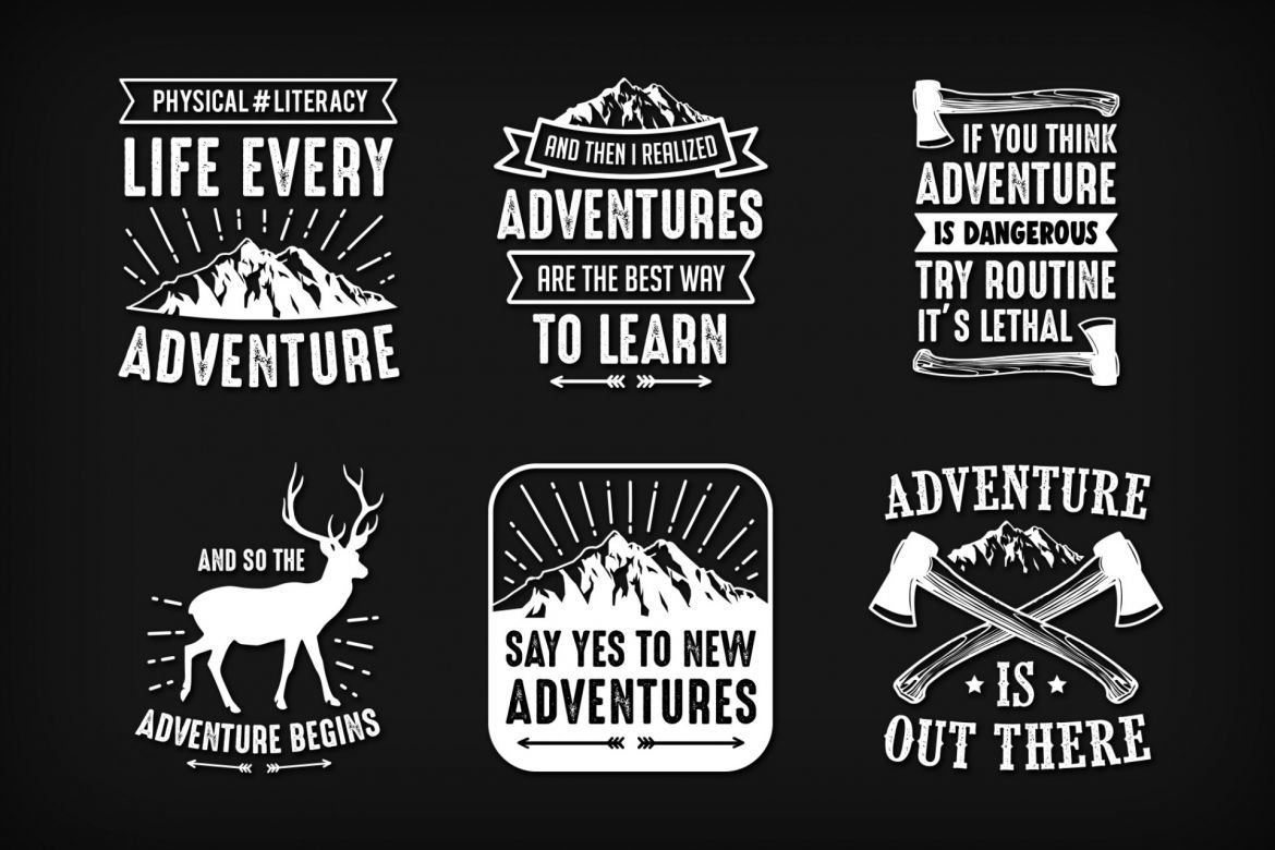 Adventure Quote and Slogan for T-Shirt - view 3