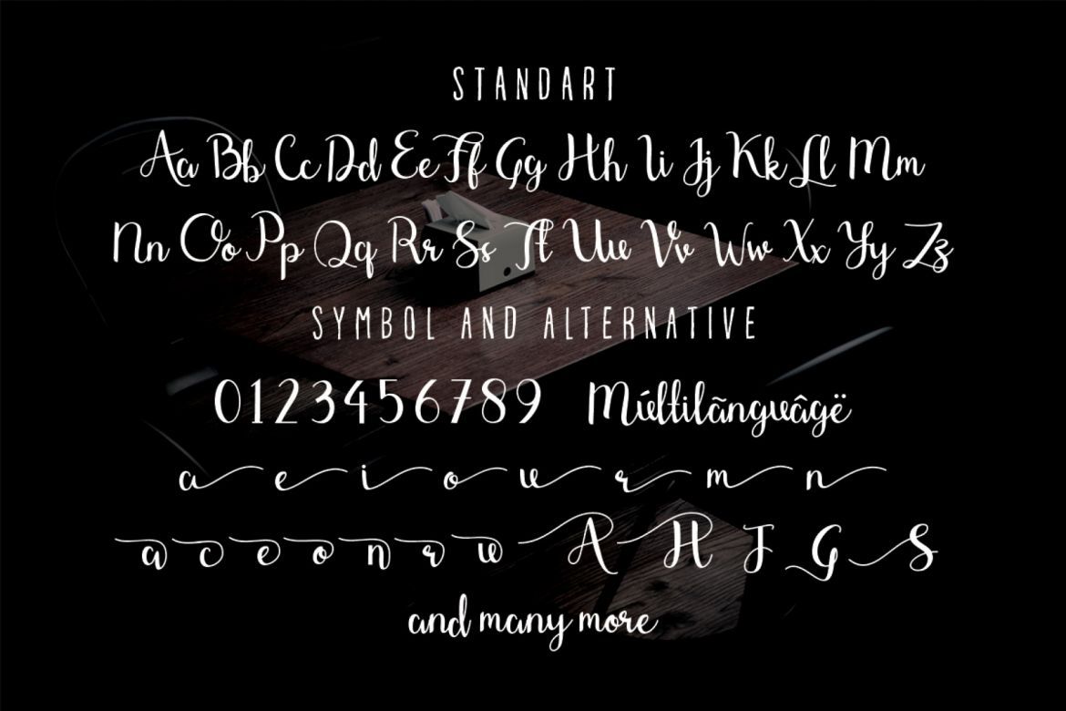 Shefilla - Script Font - view 6