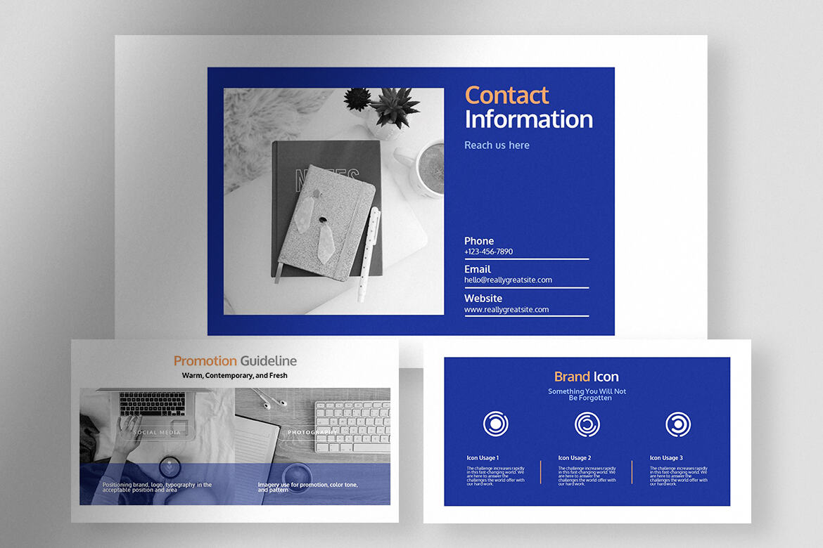 Kiel - Elegant Brand Guideline Presentation - view 5