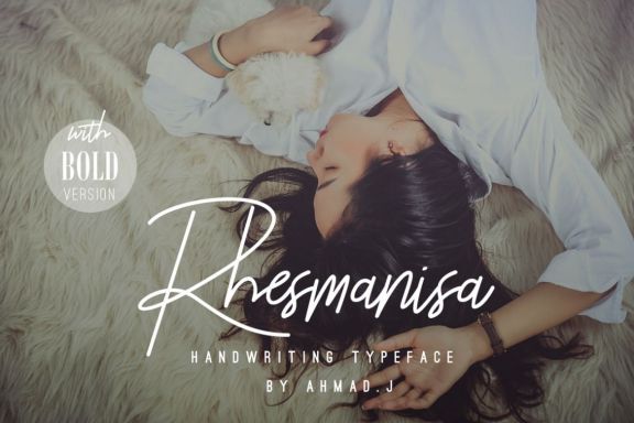 Rhesmanisa - Signature Font