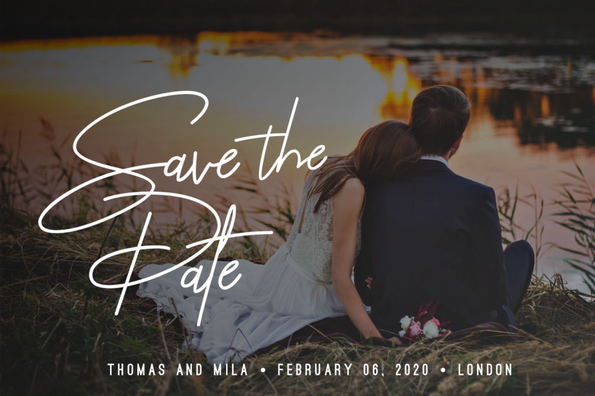 Rhesmanisa - Signature Font - view 8