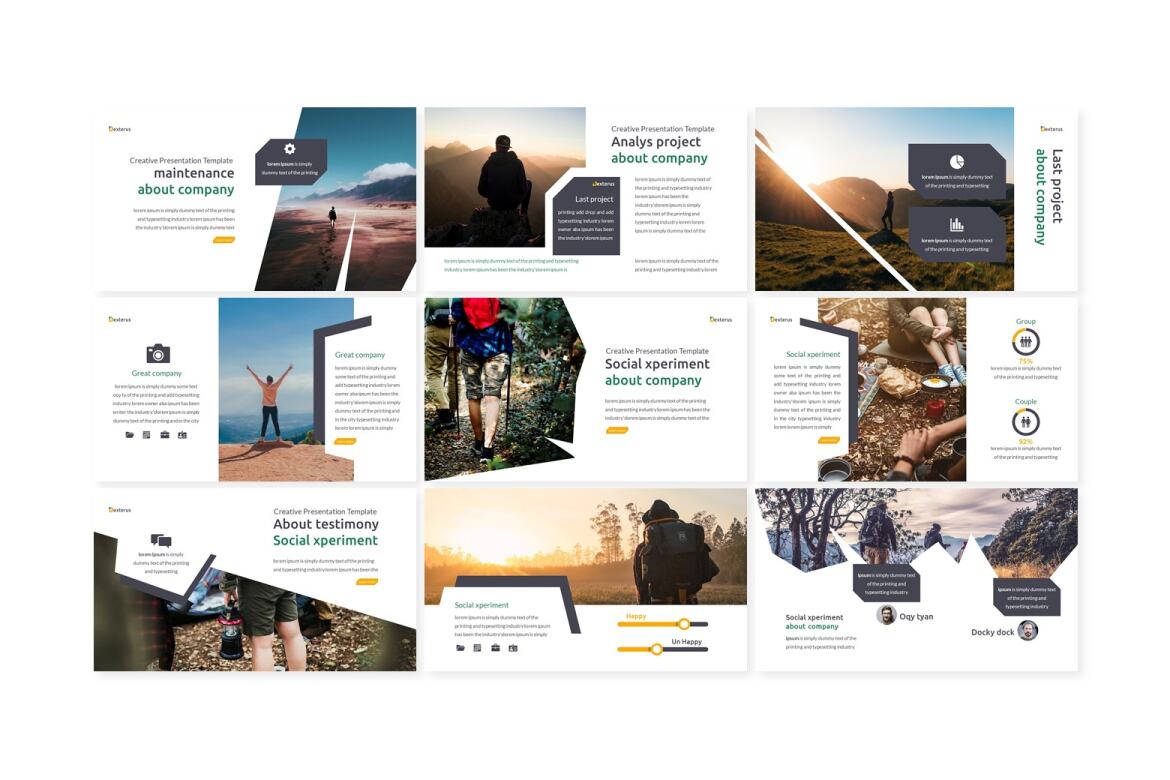 Dexterus - FREE PowerPoint Template - view 3