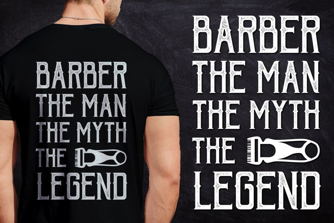 Barber Quote for Tee Shirt - view 3