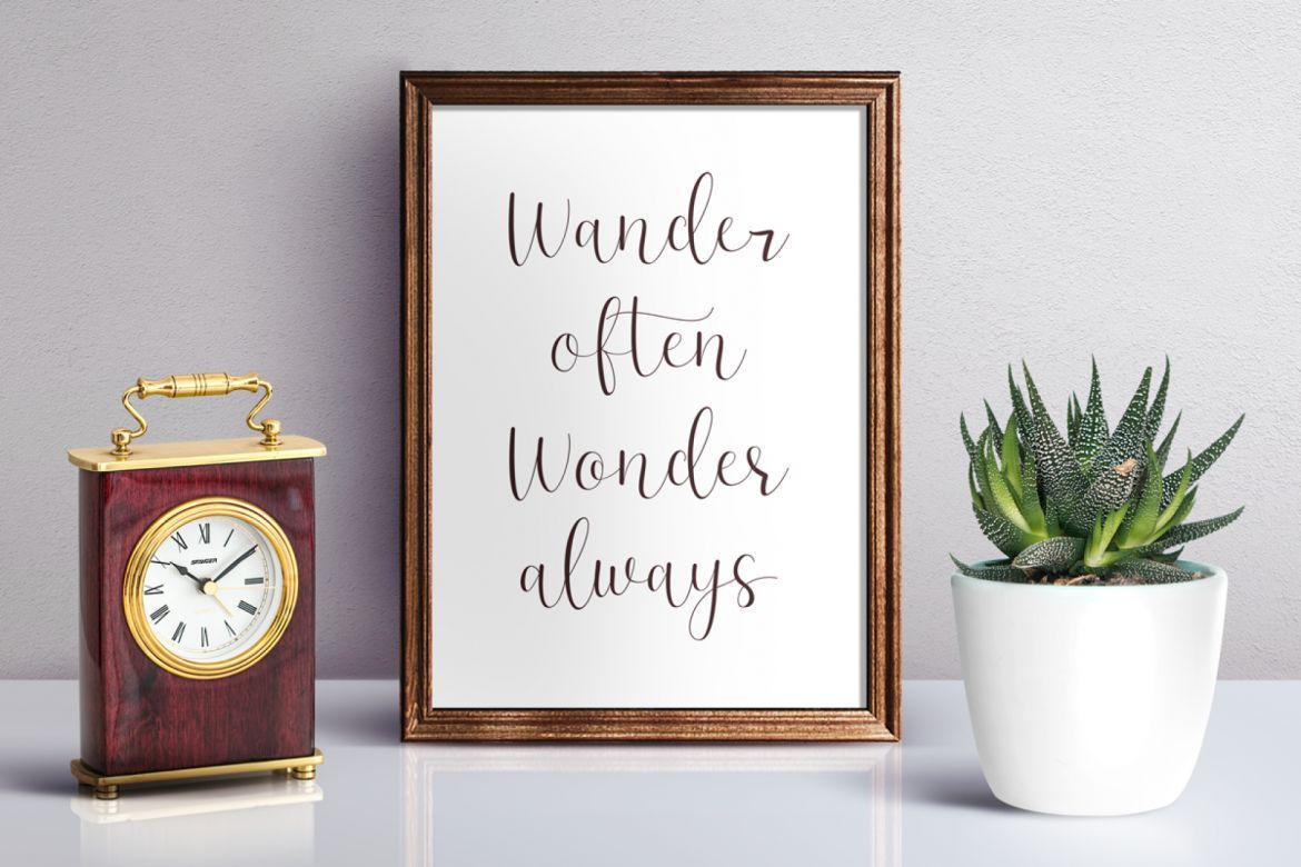 Effort - Calligraphy Font - view 6