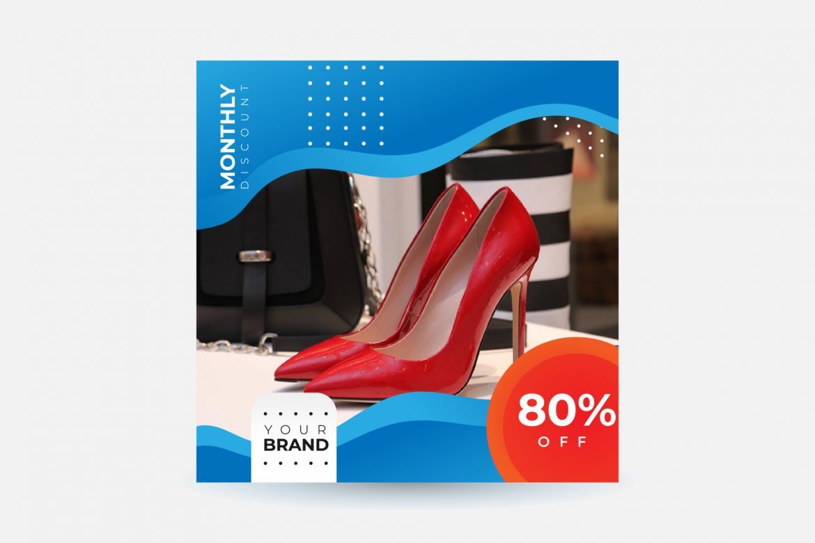 Social Media Post Template Vol 01 - view 3