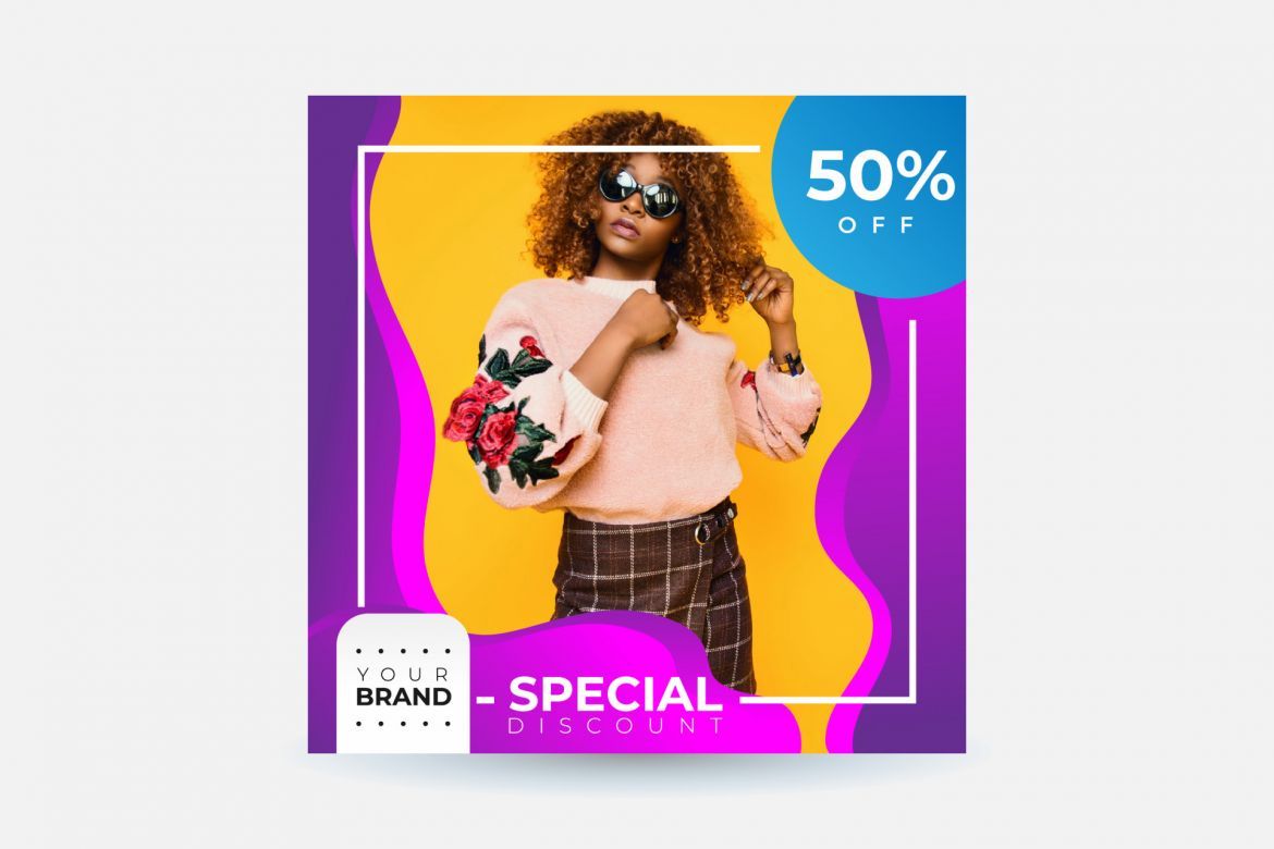 Social Media Post Template Vol 01 - view 4