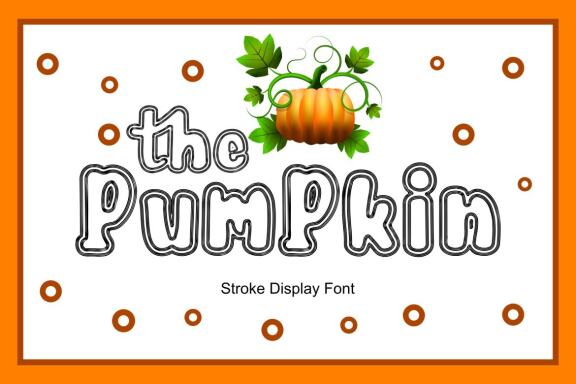 The Pumpkin - Free Font