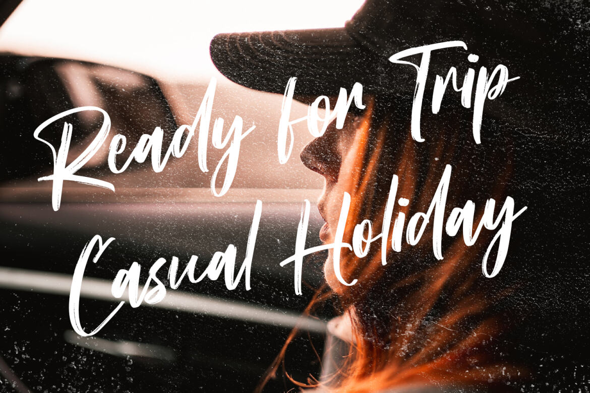 Roxfranks Brush Script FREE Font - view 4