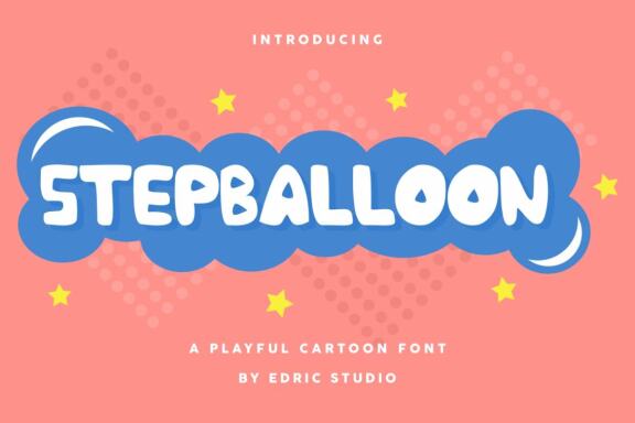 Stepballoon - FREE Font
