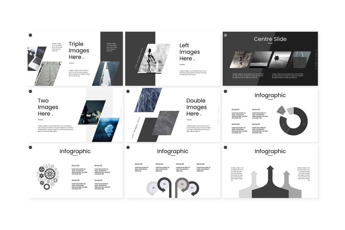 Mascure - Free Google Slide Template - view 3