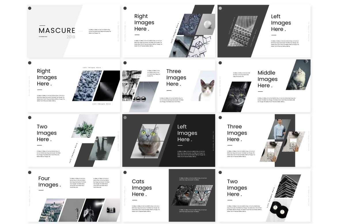 Mascure - Free Google Slide Template - view 2