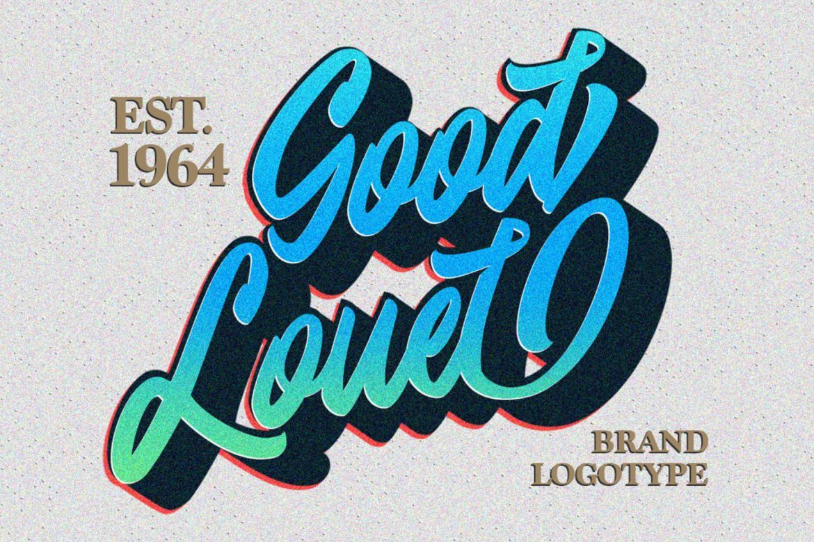 Modster Script + Shadow  - view 3