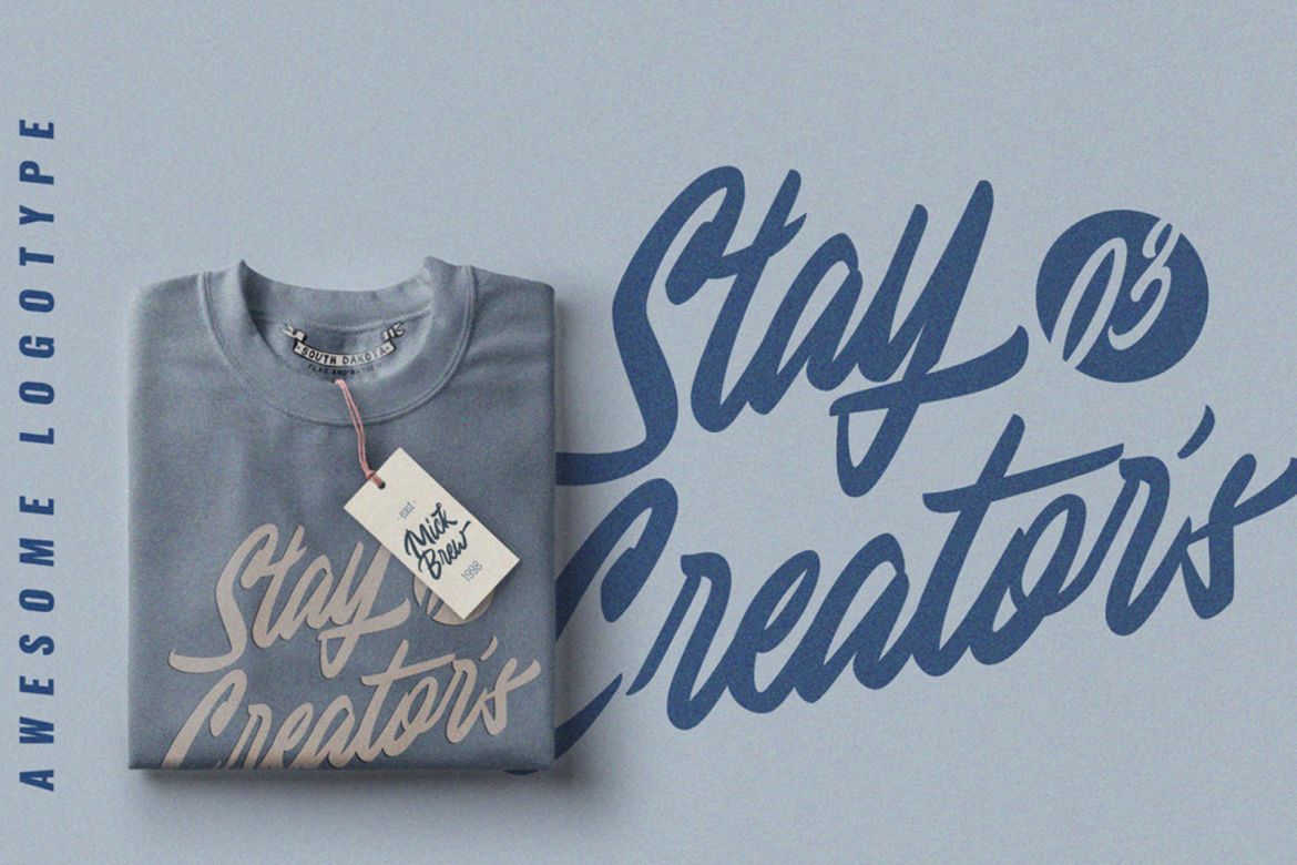 Modster Script + Shadow  - view 7