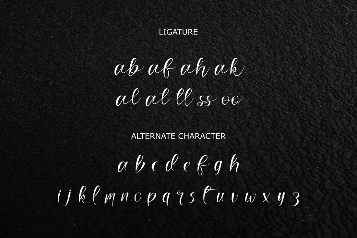 Batfide Signature - Free Font - view 4