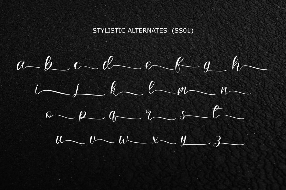 Batfide Signature - Free Font - view 5