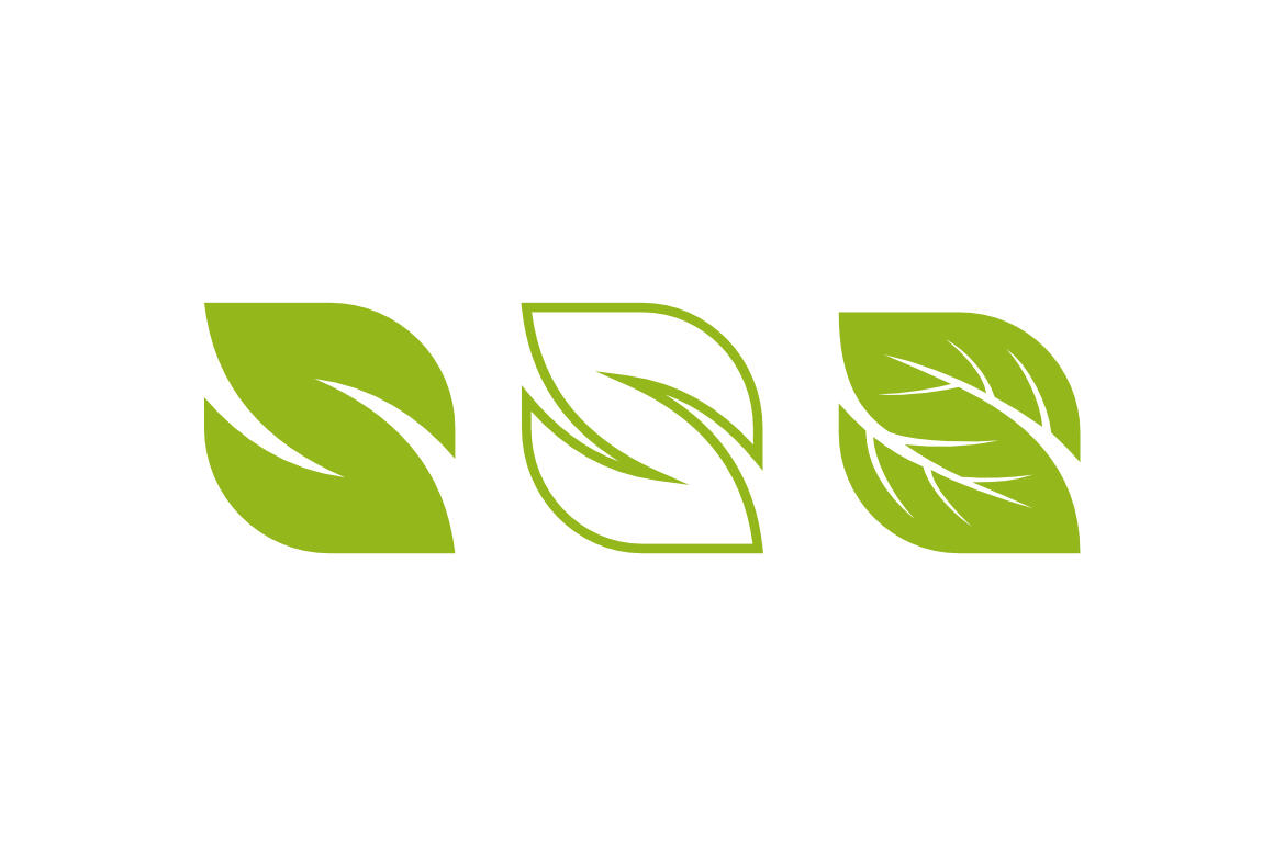 Letter S Leafs - Free Logo alternate