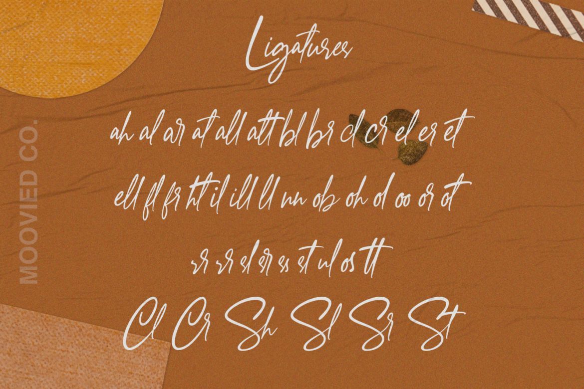 Giugliamore Handwriting Font - view 5