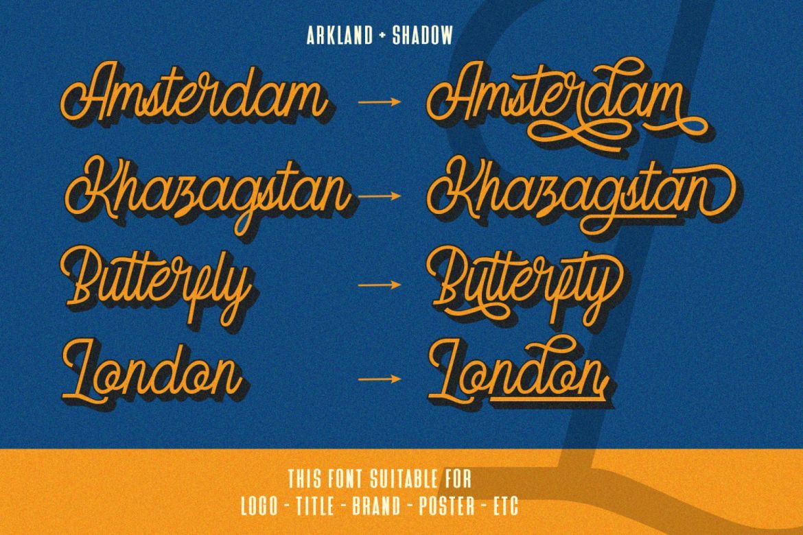 Arkland Monoline + Shadow alternate