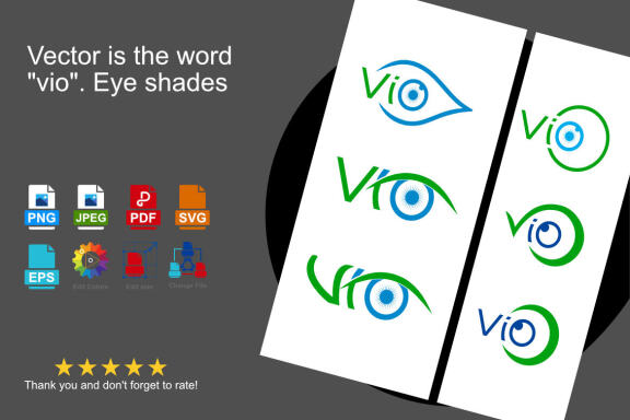 Eye - Free Logo - view 1
