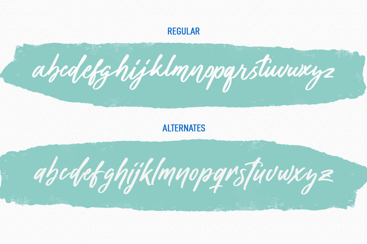 Alonelast Signature FREE Script Font - view 9