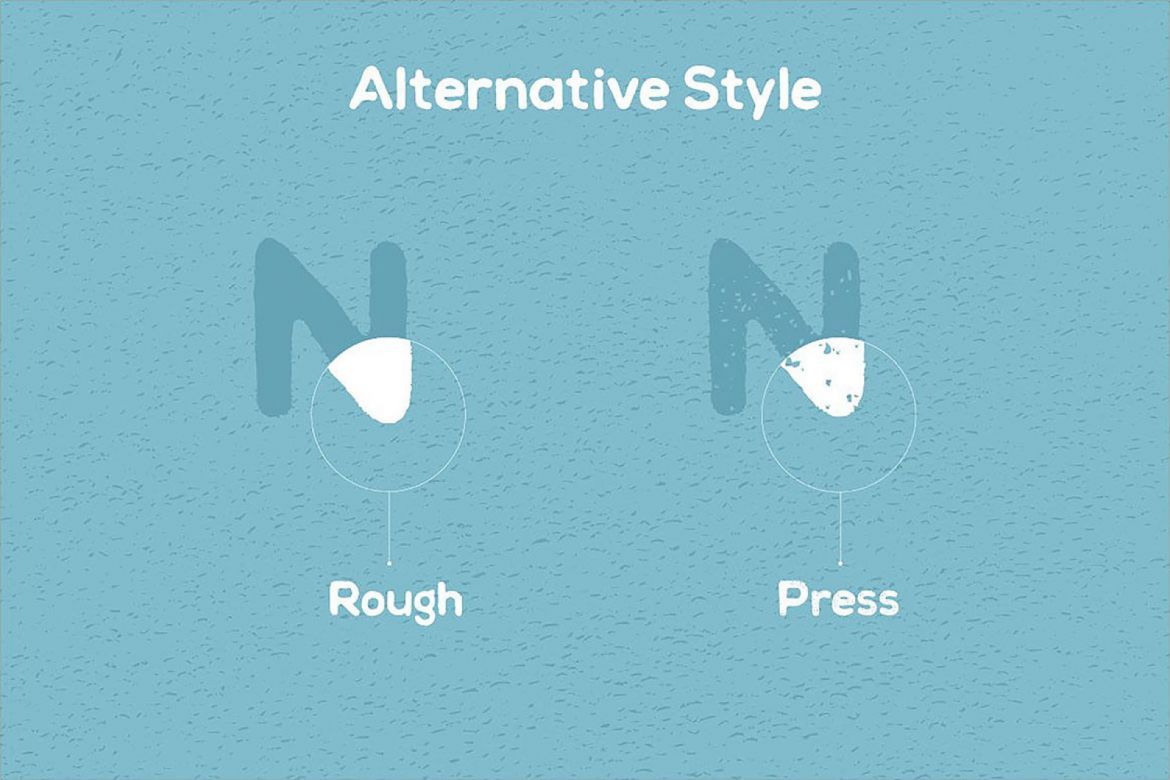 Chalif Sans Serif alternate