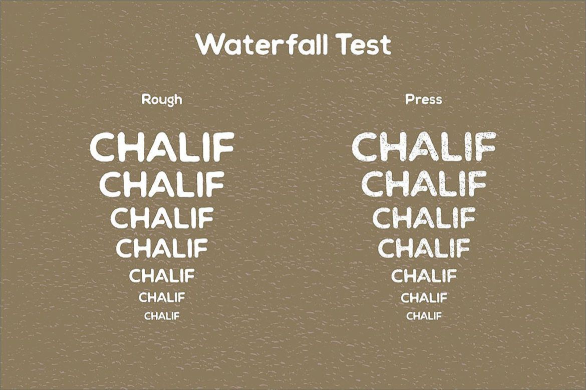 Chalif Sans Serif - view 5