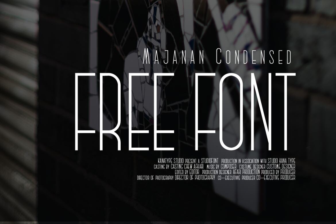 Majanan FREE Sans Serif Condensed - view 6