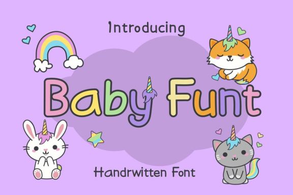 Baby Funt Handwritten Font