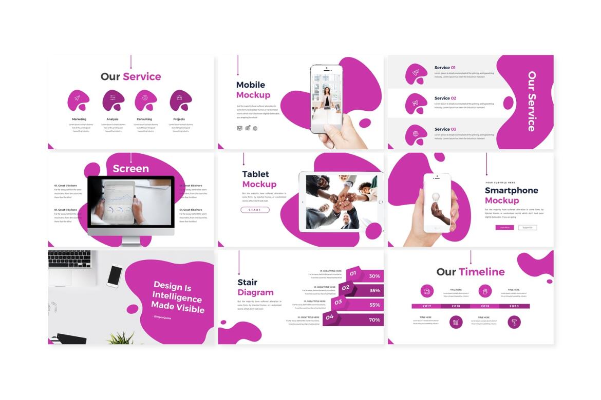 Penyon FREE Power Point Template - view 3