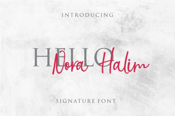 Nora Halim Script