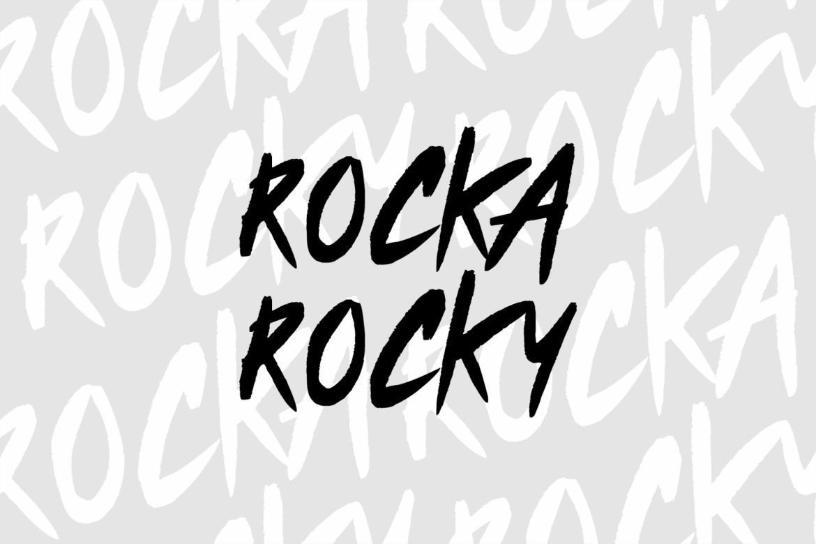 Zampah Brush Font alt