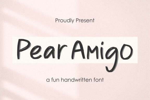 Pear Amigo - Free Font