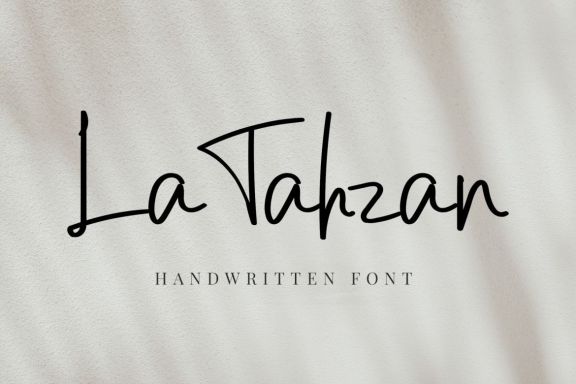 LaTahzan - Handwritten Font